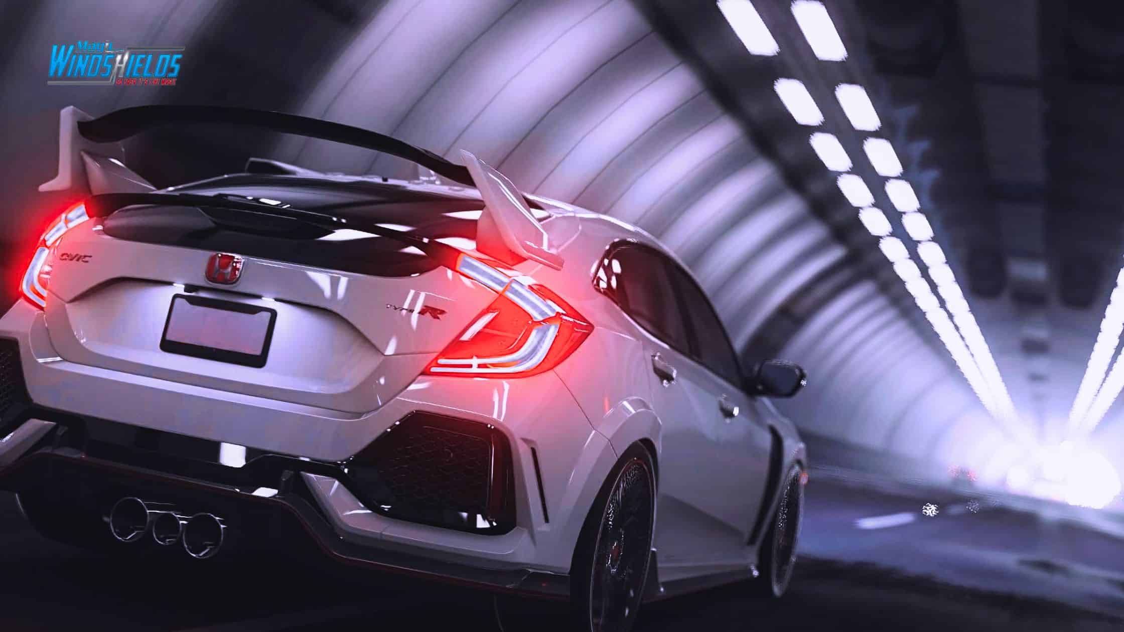 Magic Windshields – BLOG – Honda Civic Windshield A Clear View for Your Daily Journey – Civic Type R rear windshield