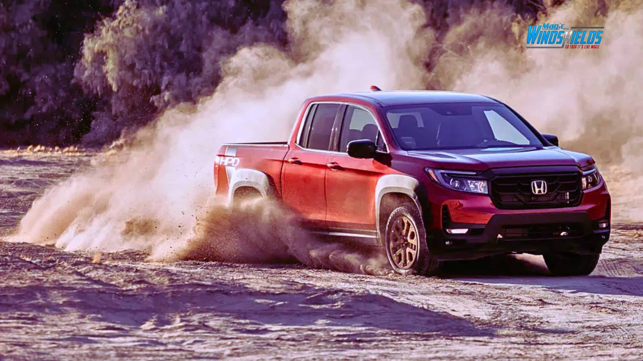 Magic Windshields - BLOG - Honda Ridgeline Windshield Protection for Your Rugged Ride - Honda Ridgeline rugged ride